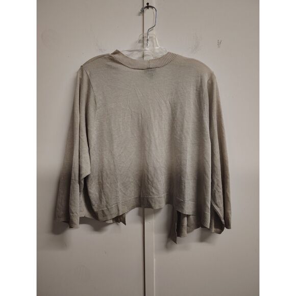 Torrid Size 3 Women's Long Sleeve Gray Open Front Cardigan - Picture 2 of 6